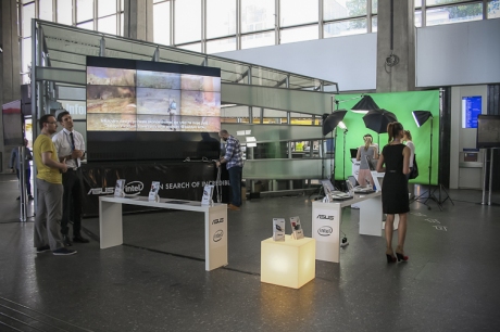 Event w wykorzystaniem ekranów Plasma Wall dla ASUS