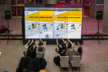 Monitory bezszwowe + System Human Joystick